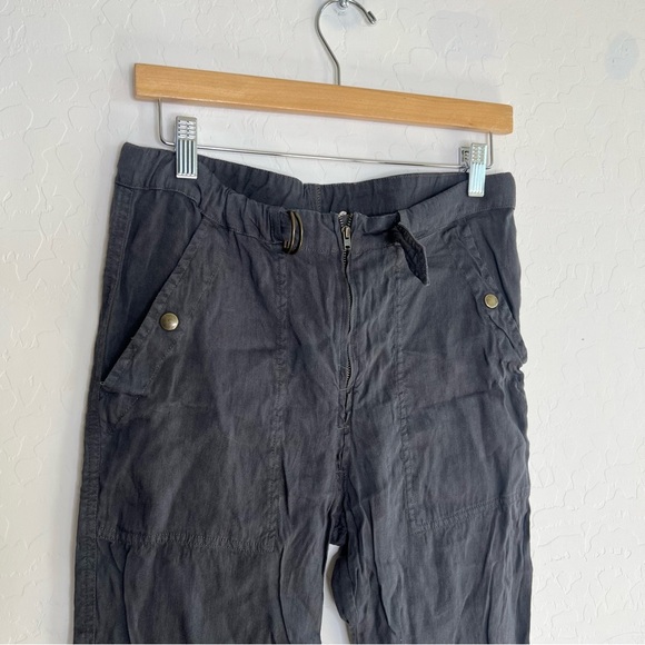 Isabel Marant Etoile Linen Blend Pants in Gray - Picture 1 of 8
